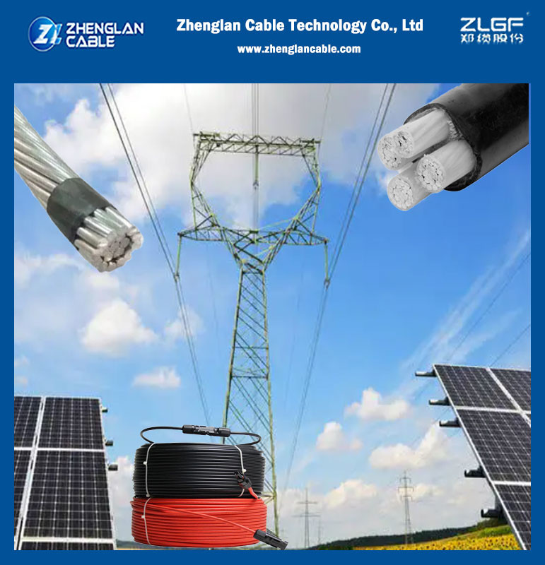 Introduction à l'utilisation des câbles et des matériaux utilisés généralement dans les centrales photovoltaïques solaires