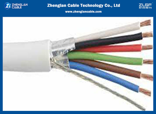 0.6/1KV CU/XLPE/PVC 7x1.5 Sqmm a protégé la tresse IEC60502-1 de câblage cuivre de câble de commande