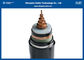 Noir blindé à un noyau du câble électrique IEC60502 de système mv ou adaptée aux besoins du client couleur de gaine