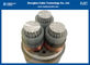 XLPE multipolaire a isolé le fil en aluminium 6/10kv 3x70sqmm IEC60502-2