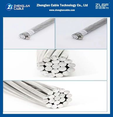 Impression 1000 à l'encre nue en aluminium de Hawkweed ASTM B 231 de conducteur d'A.W.G. d'AAC