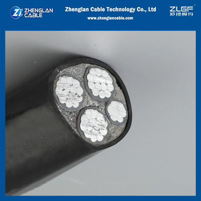 Le cable électrique en aluminium de noyau de BT IEC60502-1 XLPE a isolé l'impression à l'encre
