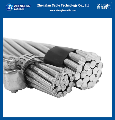Ligne câble aérien de transmission de conducteurs nus AAC/ACSR ASTM B231 ASTM B232 ASTM B399