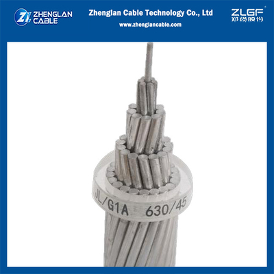 Conducteur CA 35/6.2mm2 Conducteur en aluminium en acier renforcé Gost 839
