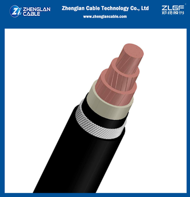 0.6/1KV câbles d'alimentation en PVC isolés en cuivre Xlpe à basse tension 1Core pour la CEI 60228, la CEI 60502-1 (CXV/DATES)