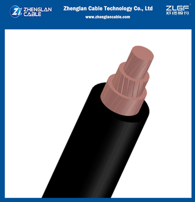 0.6/1KV câbles d'alimentation isolés en cuivre PVC à basse tension 1Core pour la CEI 60502, la CEI 60228 ((CU/PVC)
