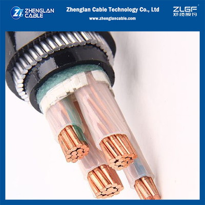 1kv câble électrique à basse tension 4*35mm2 XLPE isolé câble électrique blindé SWA IEC60502-1