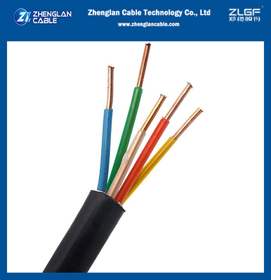 XLPE isolé 1,5 mm2 5 cœurs câble de cuivre 5x1,5 mm2 IEC 60228 IEC 60502-1