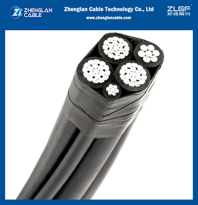 AL/XLPE Isolation à basse tension conducteur du câble ABC 3x25 54.6 16mm2 NFC 33-209 pour les achats B2B