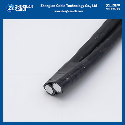 1KV câble aérien groupé xlpe isolé 2x16mm2 NFC-33-209