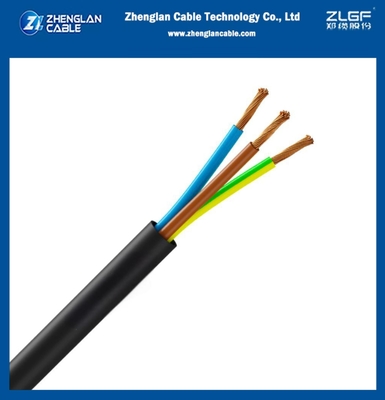 Câble d'alimentation flexible RV-K, isolation XLPE, gaine PVC, conducteur en cuivre de classe 5, 0.6/1kv CU/XLPE/PVC 3x35mm2