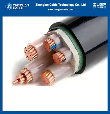 Câble multiconducteur CU/XLPE/PVC 0.6/1KV avec conducteur en cuivre, isolation XLPE et gaine PVC, 16mm2, 5 conducteurs, câble en cuivre 5x16mm2