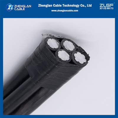 Câble ABC groupé 1kV Cable ABC AAC / XLPE 4X16MM2 SANS 1418-1 / PIESA1004-1