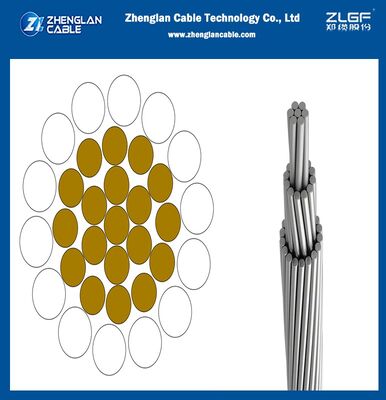 Ligne de transmission haute tension de haute qualité 500MCM ACAR Conducteur ASTM B524B524M
