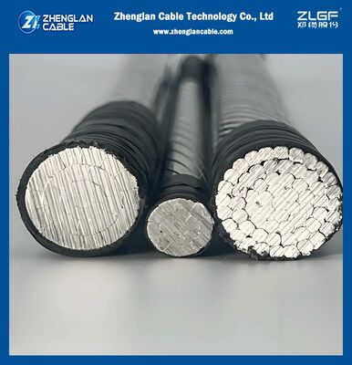 ASTM B399 Ventes directes d'usine de lignes de transport aériennes de conducteurs AAAC en aluminium pour la construction