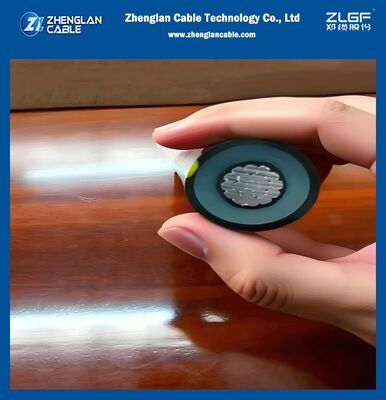 SAC Cable Overhead Insulated Cable Including Semi Conductive Longitudinal Waterblocking Tape and ACSR or ACSR AW Conductor Material for Aerial Power Lines
