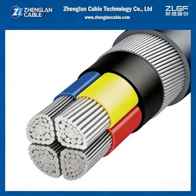 1kv NA2XRY Cable Underground Cable 3+1cores Aluminun conductor SWA Armored Power Cable 3x240+120mm2 IEC 60502-1