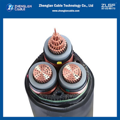 Underground Power Cable 6-35 kV XLPE Insulated SWA Armored - Three Core Medium Voltage Underground Cable IEC 60502-2