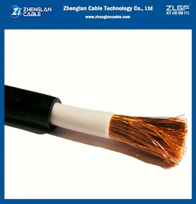 0.6/1kv câble d'alimentation flexible à noyau unique RV-K CU/XLPE/PVC 1x300sqmm