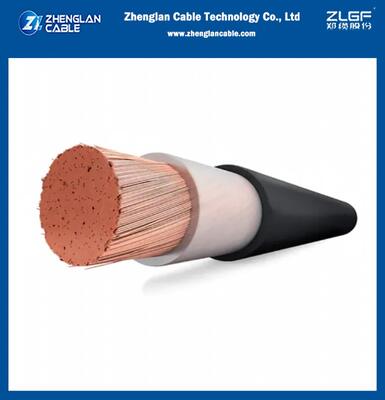 0.6/1kV Cœur unique de classe 5 Cable d'alimentation enroulé en PVC isolé en cuivre flexible XLPE 1 × 185 mm2 pour la distribution d'électricité civile industrielle