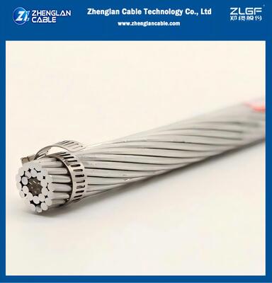 ACSR SWAN 4AWG AL: 6/2.12 ST: 1/2.12 Conducteur renforcé en acier à tête nue ASTM B232
