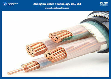 cable électrique 4c blindé isolé par XLPE, section nominale de la gaine de PVC (AL/CU/PVC/XLPE/STA/NYBY/N2XBY) : ² de 4*1.5~4*400mm