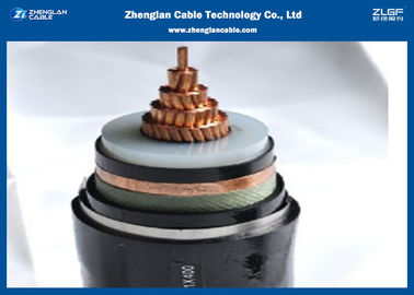 Section nominale : cable électrique 1C blindé blindé de tension moyenne du ² 3.6/6KV de 25~400mm (CU/XLPE/LSZH/STA/NYBY/N2XBY/NYB2Y)