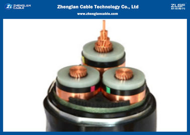 Cable électrique blindé des cables électriques de système mv 12/20KV (3Cores) (CU/XLPE/STA/NYRGBY/NYB2Y/N2XBY/NYBY)