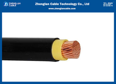 Le cable électrique de cuivre à un noyau de basse tension 600V a adapté le cable électrique aux besoins du client de la longueur NYY IEC60502-1