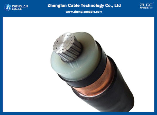 cable électrique de Cu-Xlpe-Cts-PVC système mv d'en cuivre monophasé 6-10kv 1Cx120sqmm IEC60502-2