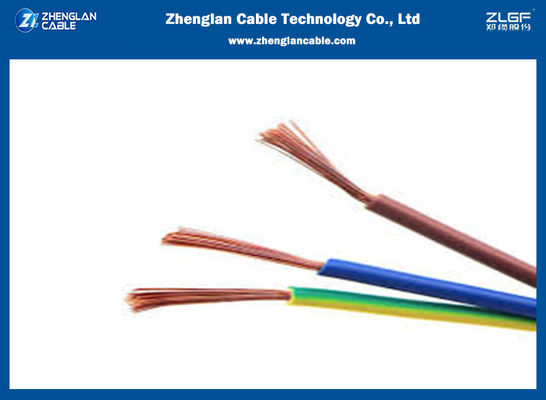 PVC à un noyau multi électrique du but 1.5mm2 de la BV de câble de câblage de Chambre de câble cuivre isolé