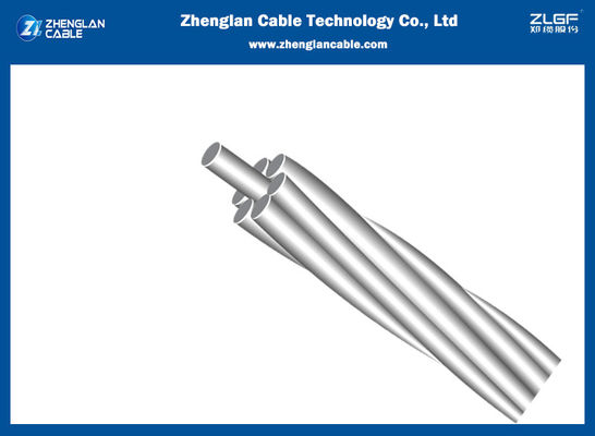 Conducteur en aluminium nu aérien Cable Iris AWG2 7/2.47mm ASTM B231/231M du conducteur AAC