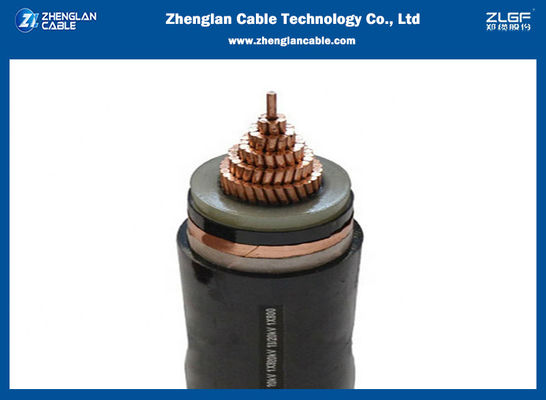 1 moyen tension de 3 noyaux cable le cuivre blindé examiné isolé par XLPE IEC60502-2