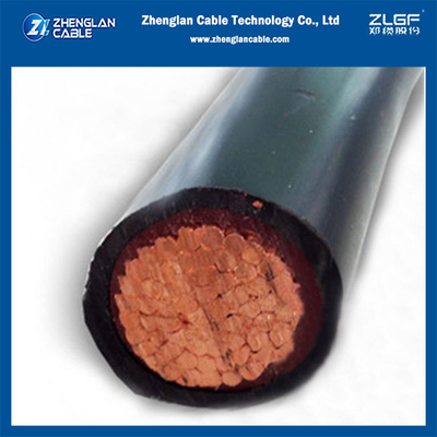 1kv 1x35sqmm NYY le PVC qu'à un noyau a engainé le PVC a isolé le câble cuivre IEC60502-1