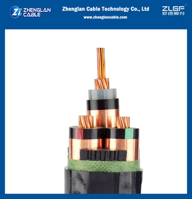 Lszh que moyen tension cable 15kv Xlpe a isolé le cable électrique