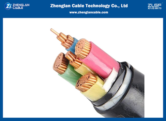 Le PVC isolé par PVC a engainé le cable électrique multinucléaire blindé de la SWA 3x35+2x16sqmm